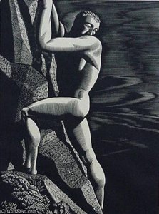 Mountain Climber — Rockwell Kent