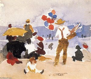 Beach Scene 1 — Edward Henry Potthast