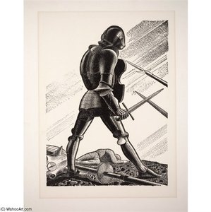 A Horse! A Horse! — Rockwell Kent