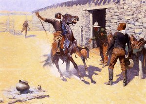The Apaches! — Frederic Remington
