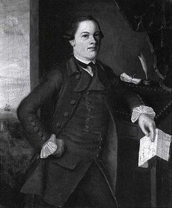 New England Merchant, (painting) — Charles Willson Peale