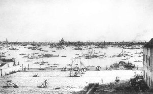 London: The Thames And The City Of London From The Terrace Of Richmond House — Canaletto