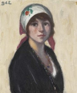 Woman Scarf — Georges D'espagnat
