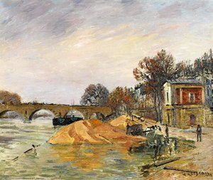 The Pont Marie De Paris — Gustave Loiseau