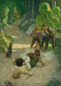 Stick To Him, Little Un, Shouted Tom — N.c. Wyeth