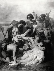 Zenobie retrouvee par les bergers sur les bords