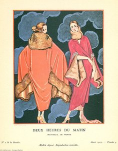 Deux Hueres Du Matin — Georges Barbier