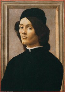 Porträt Eines Jungen Mannes — Sandro Botticelli