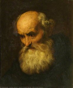 Head Of A Bearded Old Man (style Of Paolo Veronese) — Sir Anthony Van Dyck, Baroque Portraiture