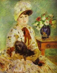 Portrait Of Madame Hagen — Pierre-auguste Renoir, Impressionism