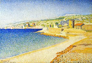 The Jetty, Cassis, Opus 198 — Paul Signac