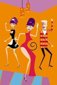 Seven, Kitty And Eldon — Josh Agle (shag), Pop Surealism
