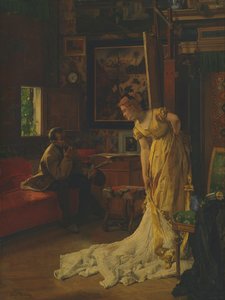 The Painter's Studio — Альфред Стивенс