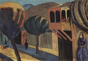 In The Caucasus (tiflis) — Martiros Sarian