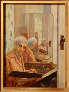 Self-portrait — Lila Bar Hetzel, Contemporary Realism