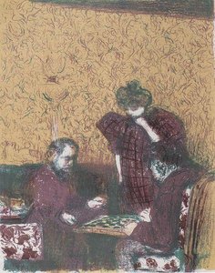 The Damepartie — Jean-édouard Vuillard