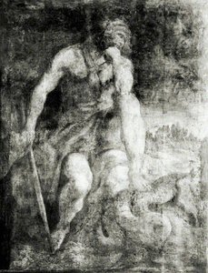 Hercules And The Hydra — Ludovico Carracci
