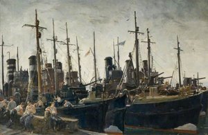 Minesweepers Off Duty — Charles Ernest Cundall