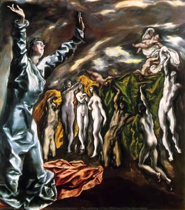 The Opening Of The Fifth Seal Of The Apocalypse — El Greco, Mannerist Expressionism