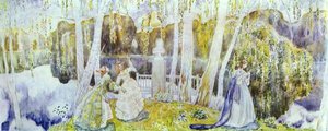 Spring Tale — Viktor Elpidiforovich Borisov Musatov