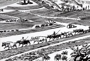 Plowing — Martiros Sarian
