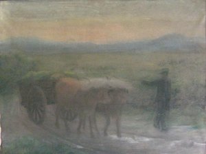 Le piqueur et ses boeufs