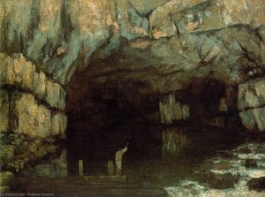 La Grotte De La Loue, Ng Washington — Gustav Кјорбе, Impressionism