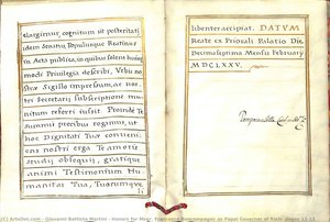 Honors for Msgr. Francesco Boncompagni, as Papal Governor of Rieti: pages 12-13