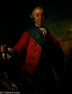Portrait Of Petr Fedorovich — Fyodor Stepanovich Rokotov