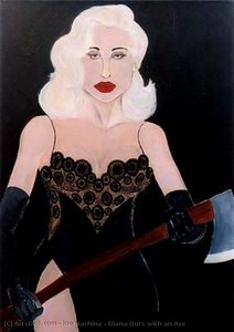 Diana Dors With An Axe — Joseph Stokes
