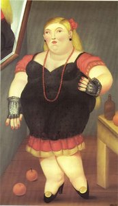femme debout