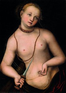 Lucretia — Lucas Cranach The Elder, Renaissance Masterpiece