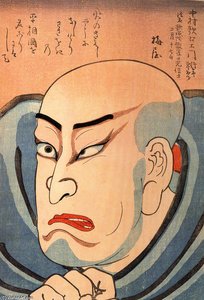 The Actor (16) — Утагава Кунијоши, Japanese Decorative Print