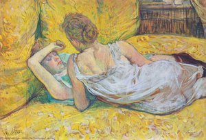 Abandonment (the Pair) — Henri De Toulouse-lautrec, Post-impressionism