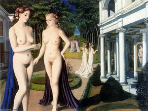 Untitled (6098) — Paul Delvaux