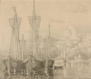 Venice Fishing Boats — Džordž Elbert Ber