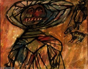 Bedouin, Chevrier — Jean Philippe Arthur Dubuffet