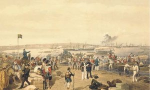 The Landing At Calimita Bay — William Simpson