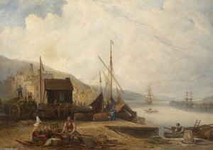 Coastal Scene — James Baker Pyne