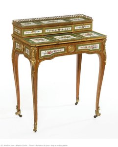 Tiered “bonheur Du Jour” Lady’s Writing Table — Martin Carlin