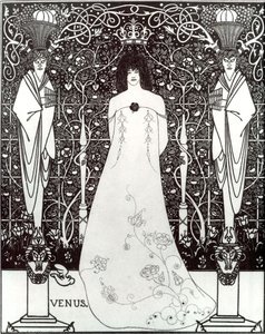 Frontispiece For 'venus And Tannhauser' — Aubrey Vincent Beardsley