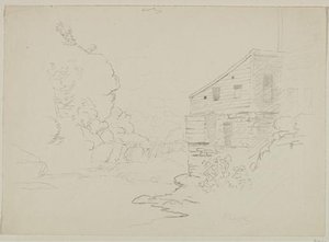Mill By A Stream — Thomas Cole