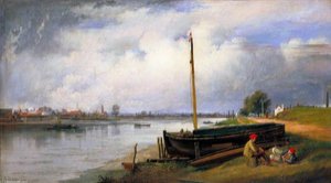 The Thames From Millbank — Richard Redgrave