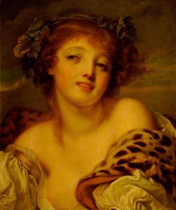 A Bacchante — Жан-баптист Грезу