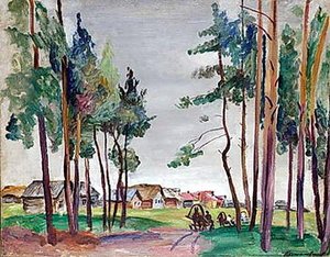 Rural Landscape — Pyotr Konchalovsky