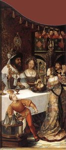 St John Altarpiece (left Wing) — Quentin Massys