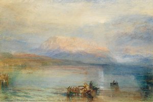 The Red Rigi — Joseph Mallord William Turner, Romanticism
