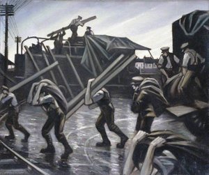 Motor Lorries — Christopher Richard Wynne Nevinson