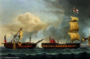 Capture Of La Fique, January 5th — Thomas Whitcombe