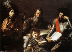 The Four Ages Of Man — Valentin De Boulogne